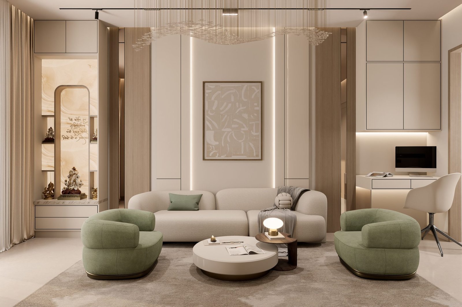 Elite Decor living room design